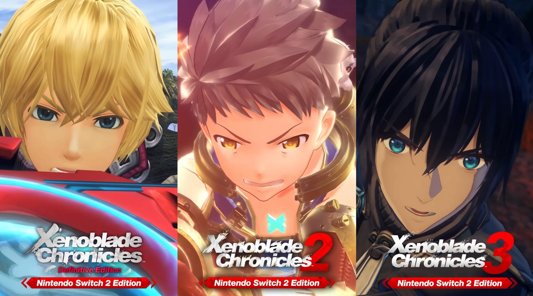 "Xenoblade Chronicles 1/2/3" NS2 version released! Host mode supports 4K/60 frames
