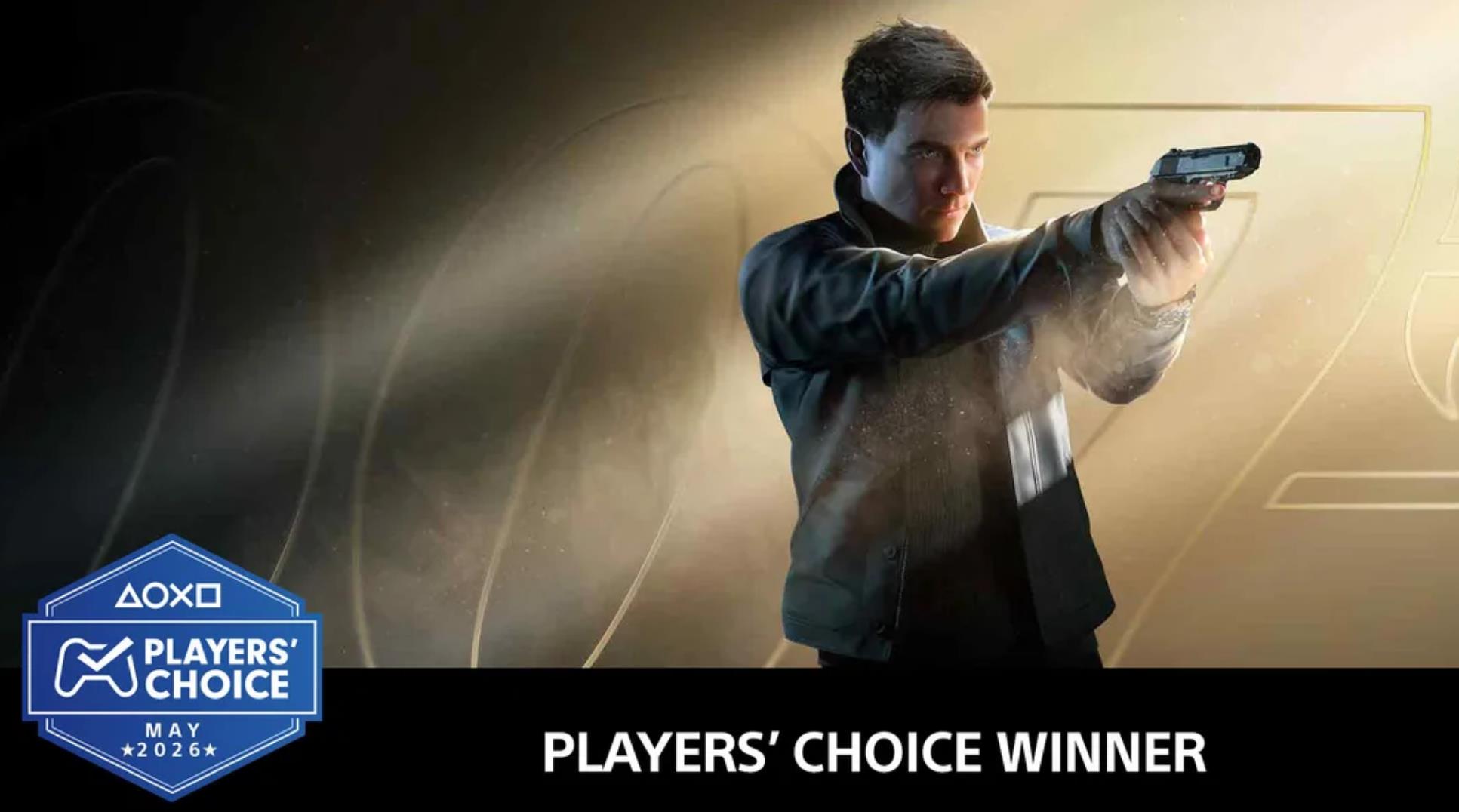 "007: First Time" wins May PlayStation Player's Choice Award