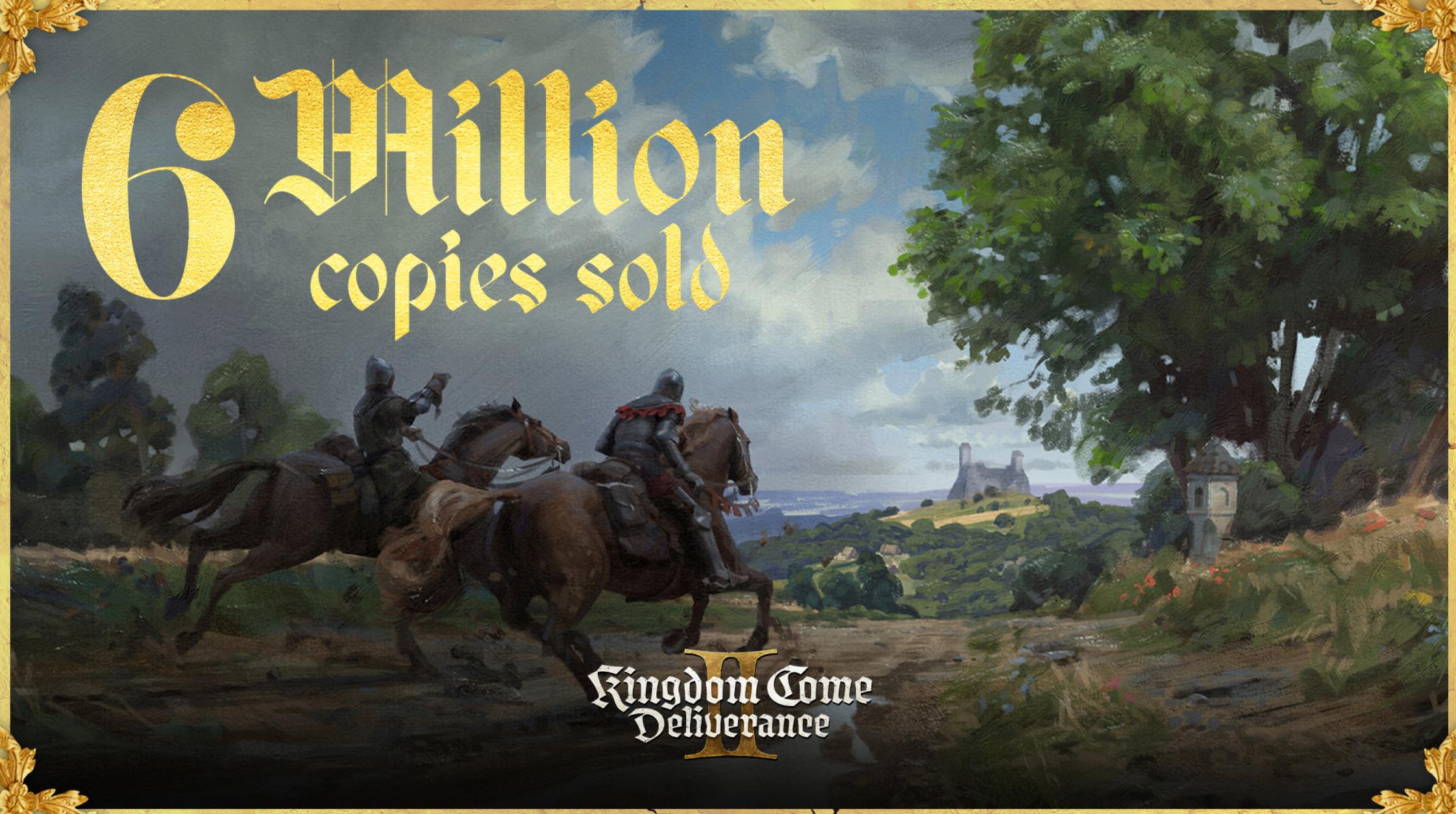 "Kingdom of Heaven: Deliverance 2" sales exceeded 6 million copies! Game minor update is online