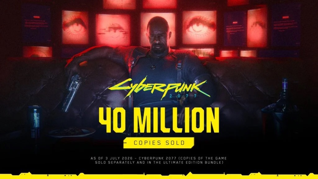 "Cyberpunk 2077" has sold 40 million copies worldwide