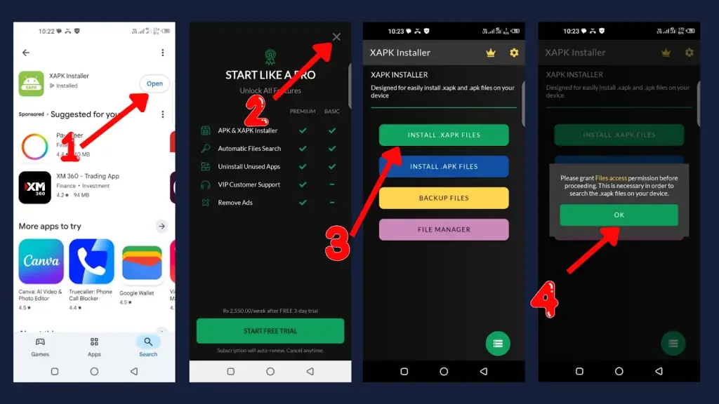 how to download touch cric step 1